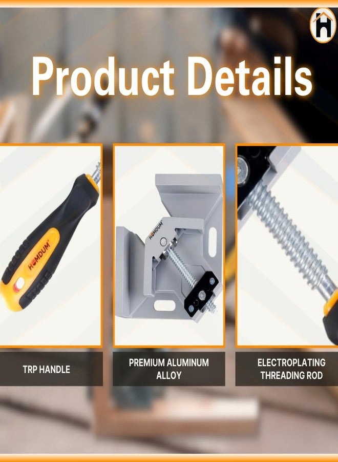 Homdum 90 Degree Corner Clamp Single Hand - Image 2